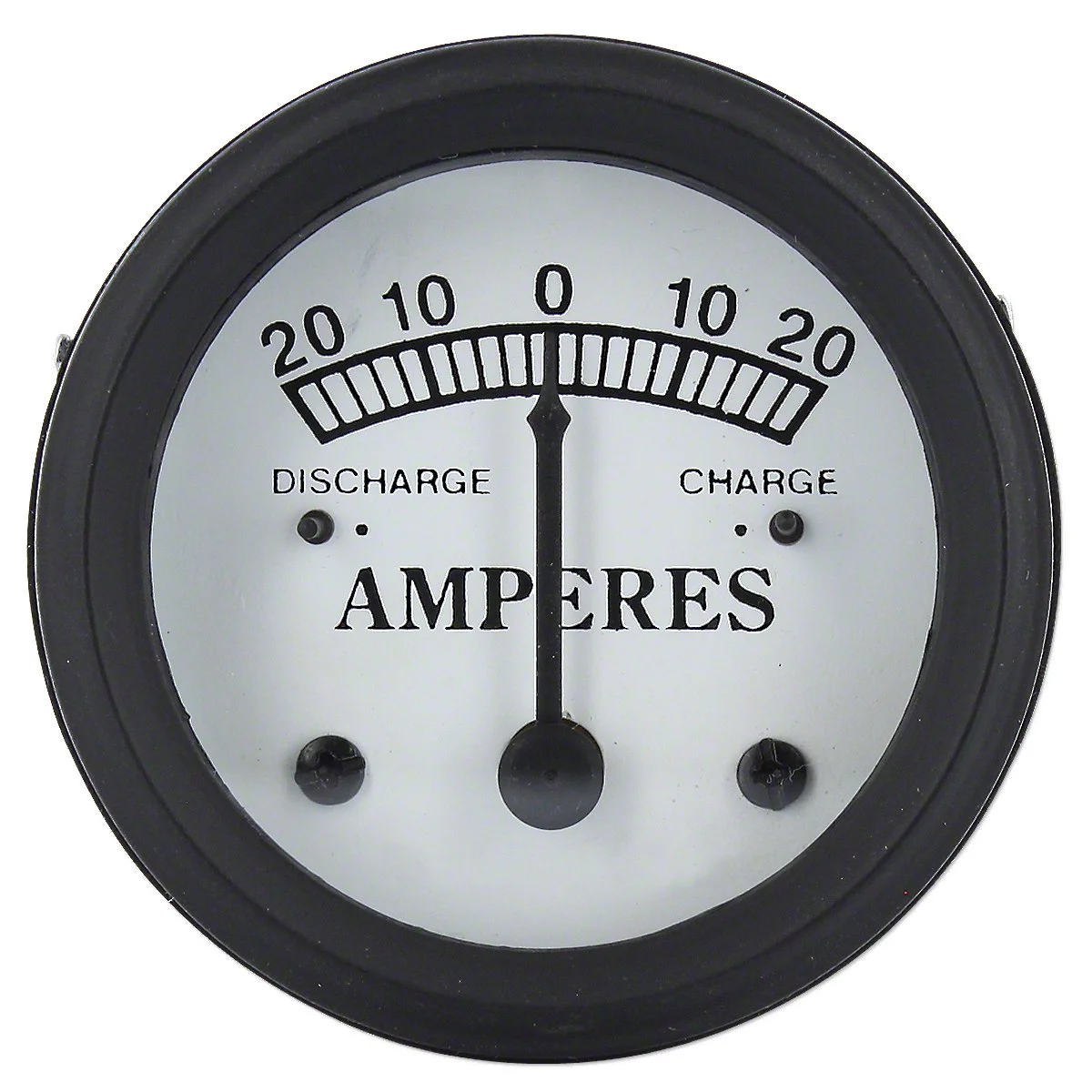 Ammeter (20-0-20) w/ White Face Fits John Deere Tractor     AB1190R AB2568R AM354T