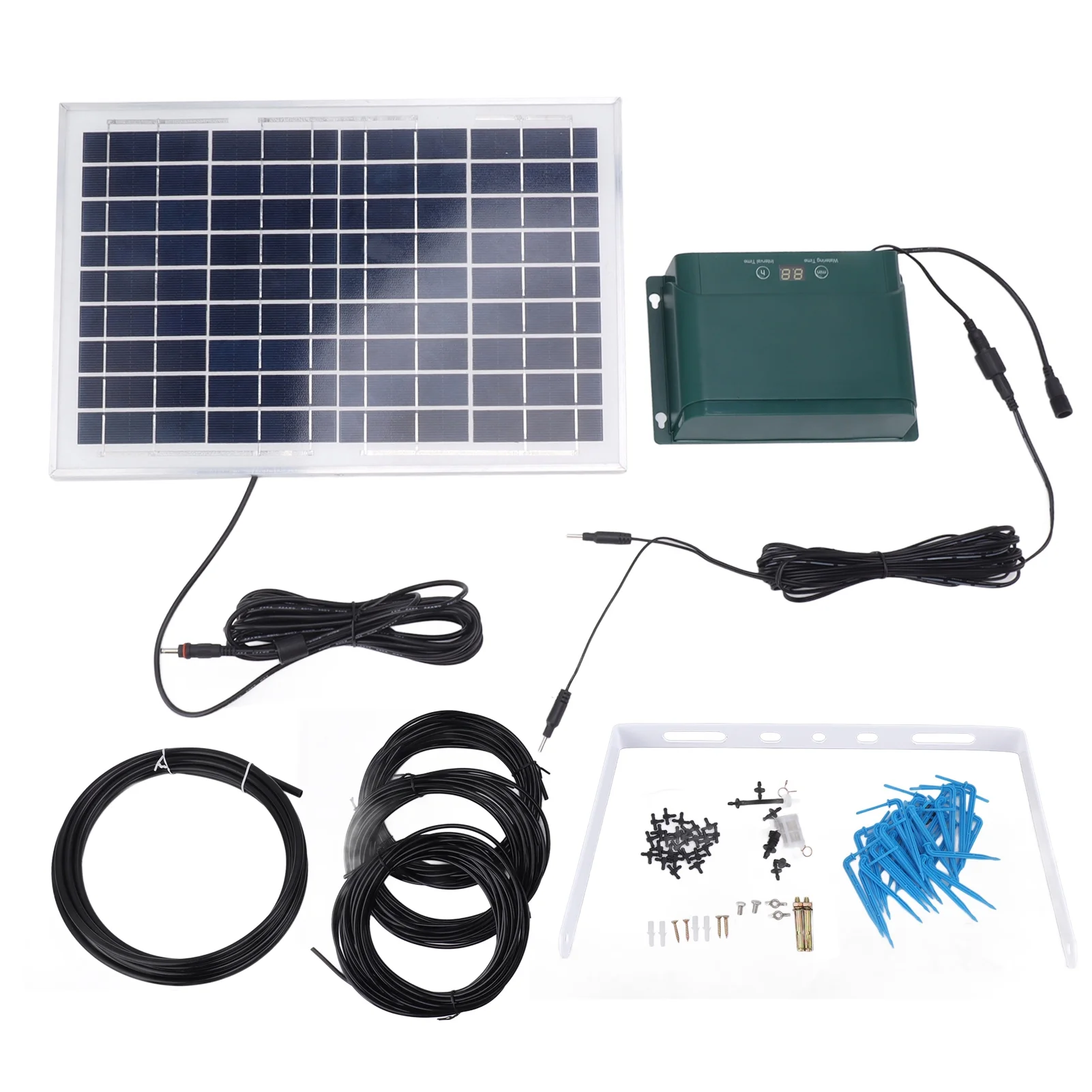 Solar Automatic Plant Watering System Drip Irrigation Kit Solar Automatic Drip Irrigation Kit Solar Powered Auto Easy DIY Watering System for Balcony Garden