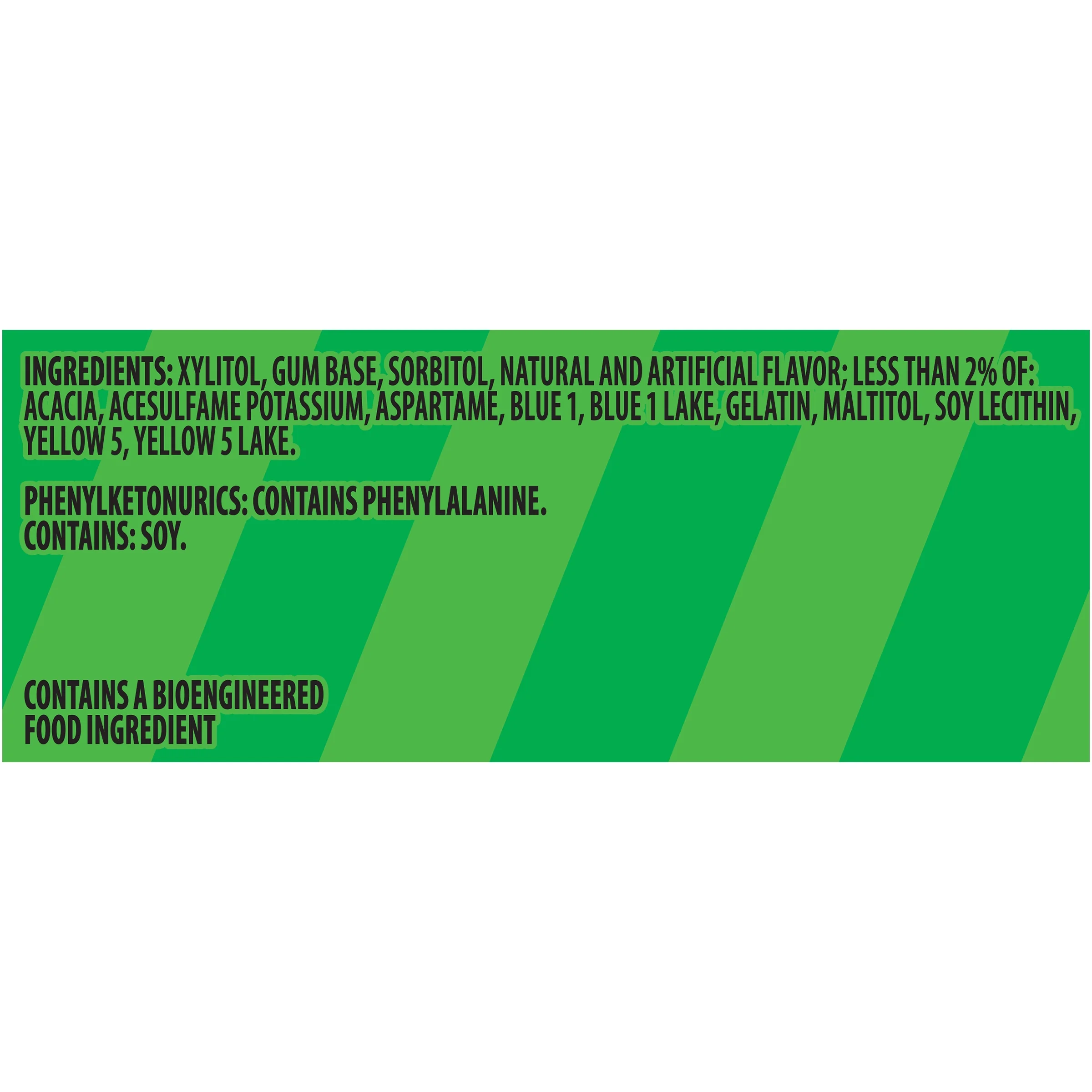 Trident Vibes Spearmint Rush Sugar Free Gum, 6 Bottles of 40 Pieces (240 Total Pieces)