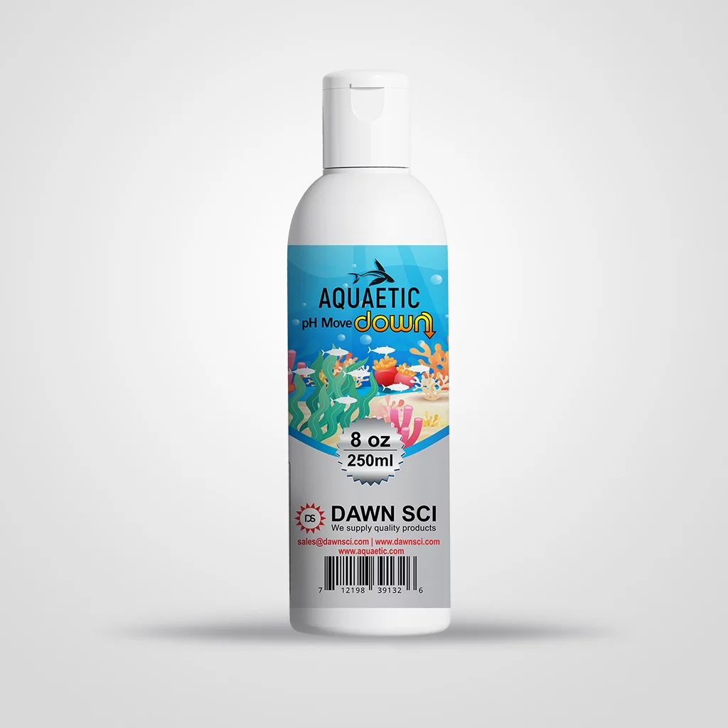 Aquaetic pH Moves Down, Lowers pH levelsof Aquarium Water   8 OZ