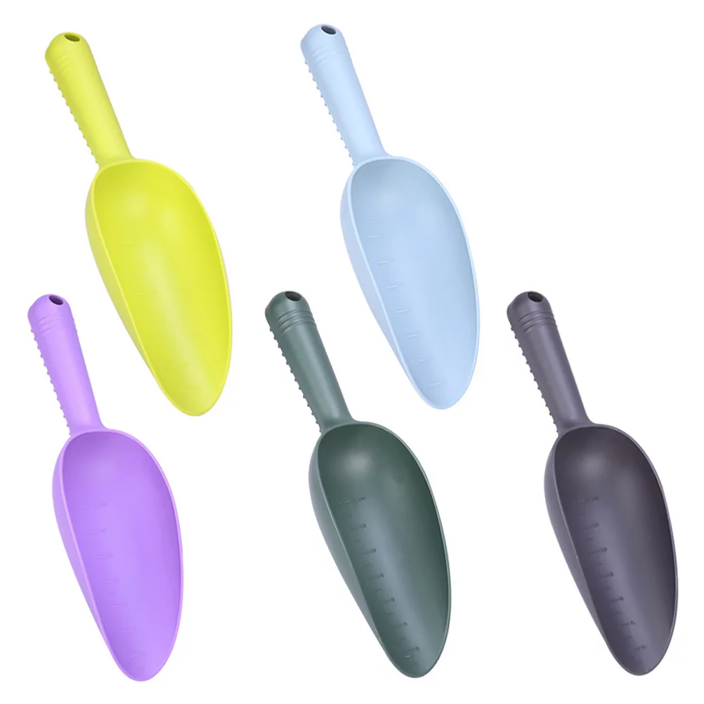 Zonh 5pcs Mini Trowel Plastic Hand Shovel Garden Tools for Planting