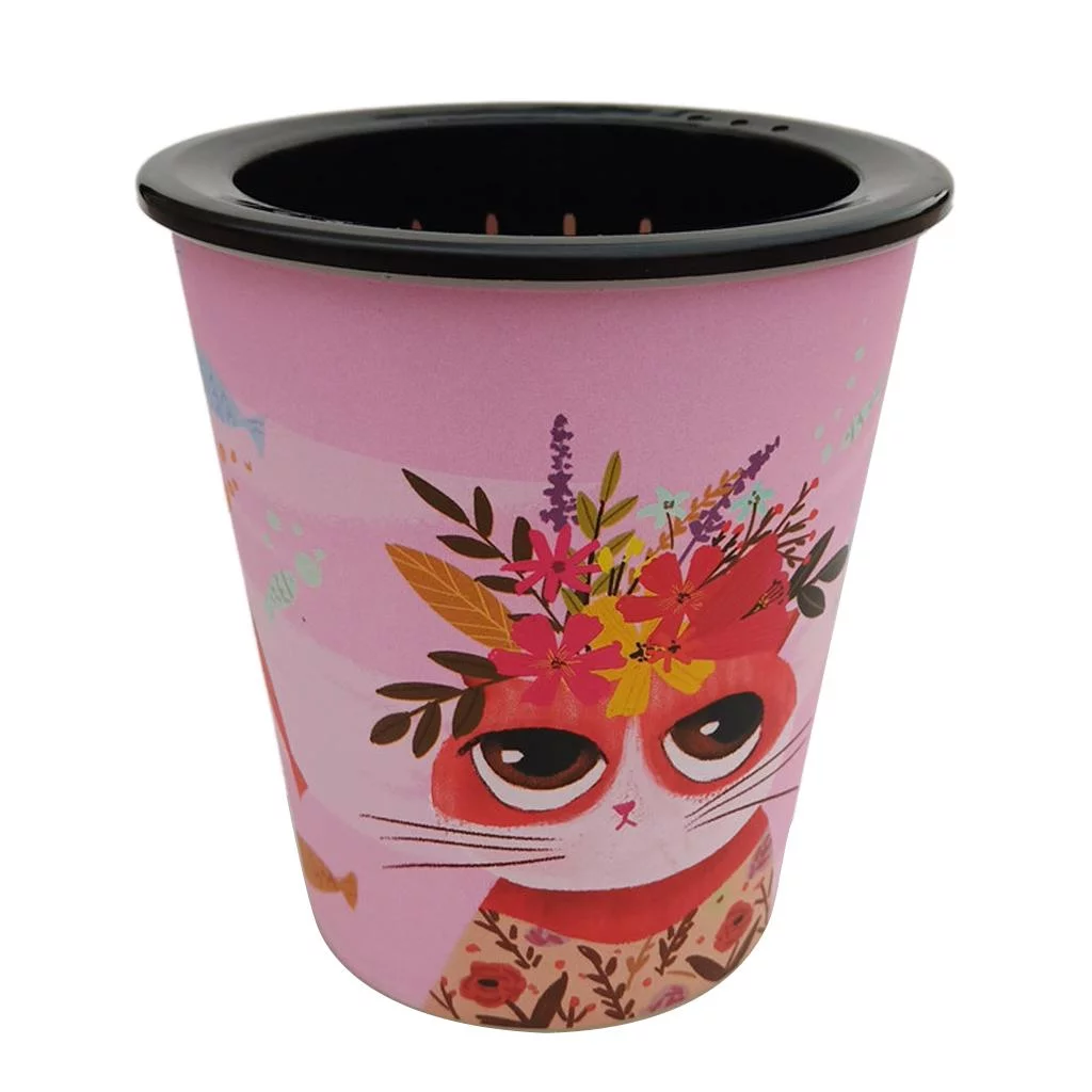 2x Self Watering Planter, 6inch Animals Pattern Decorative Planter Pot for indoor and outdoor Use- All House Plants, Flowers, Herbs, Succulents