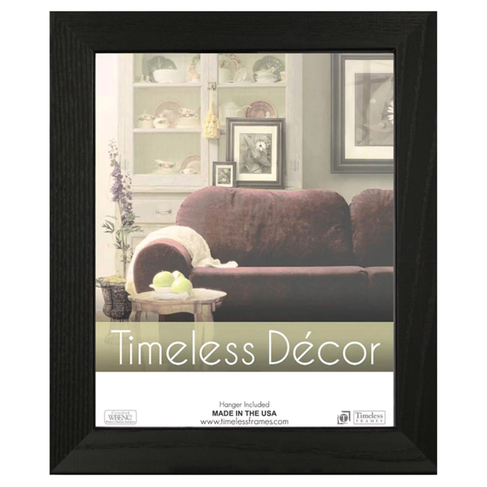 Timeless Decor Shea 4 x 4 Wood Picture Frame: Willow Gray