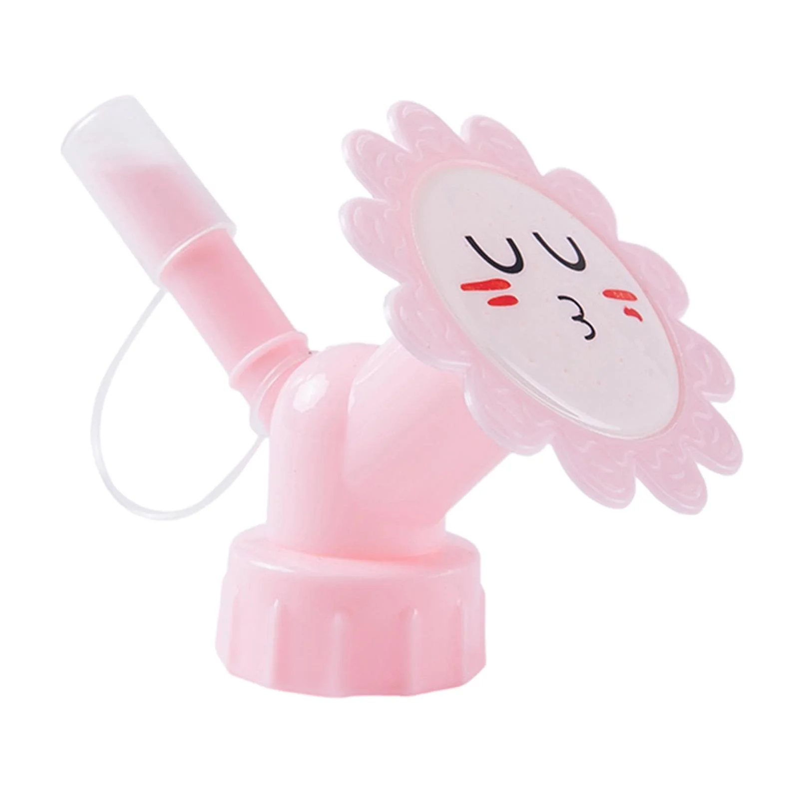 kesoto Bottle Cap Watering Bottle Sprinkler Bottle Watering Nozzle Decorations Double Head Sprinkling Can for Patio Seeds Yard Bonsai pink