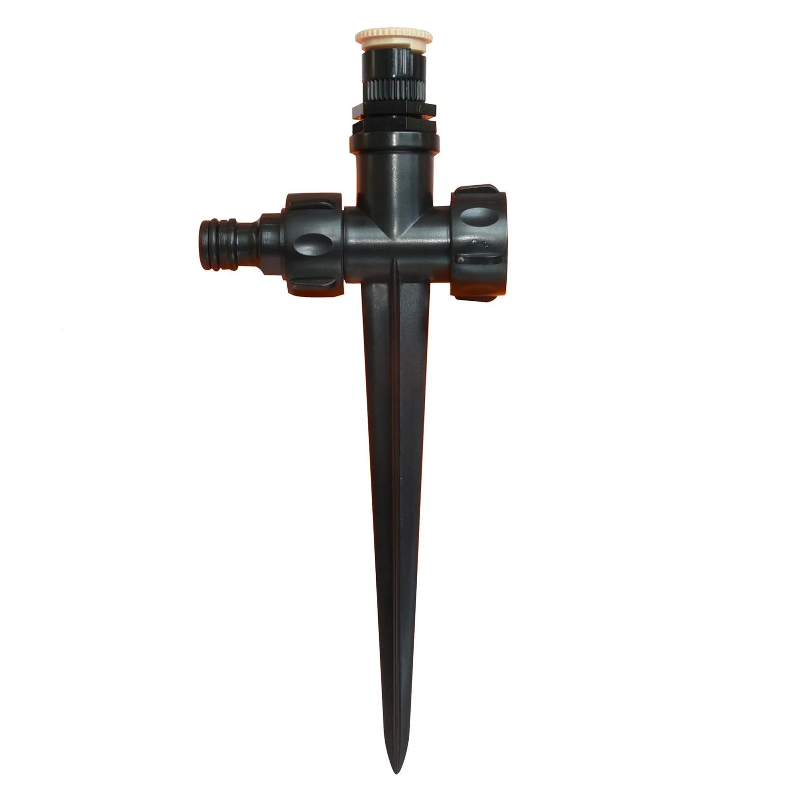 Gazechimp Garden Lawn Sprinkler Automatic Garden Water Sprinkler for Lawn Outdoor Yard Black