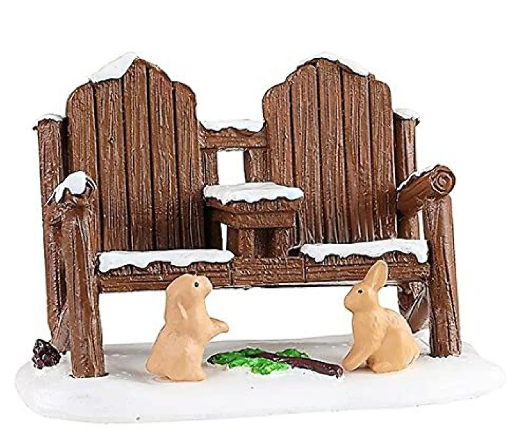 Lemax Winter Adirondack Chair #14846