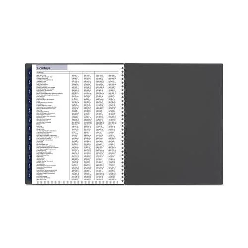 AT-A-GLANCE DayMinder Academic 2023-2024 Monthly Planner Charcoal Large 8 12 x