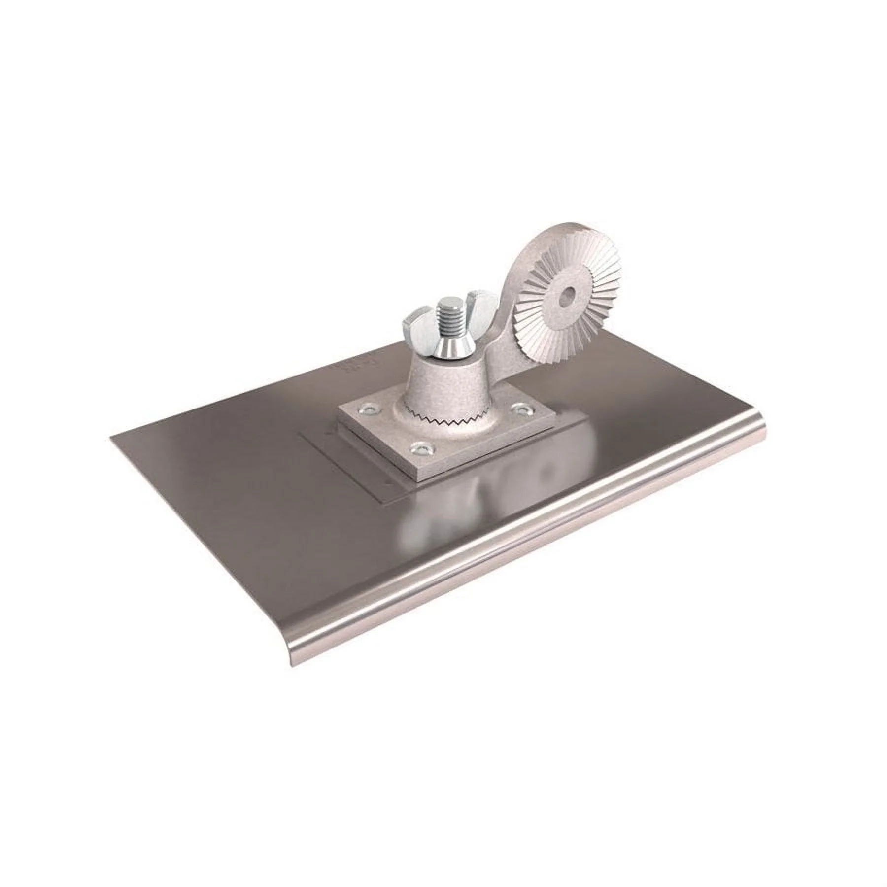 Bon 12-208 Walk Edger -Stainless Steel 10-inch X 6-inch - 3/8-inch Radius W/Base Bracket