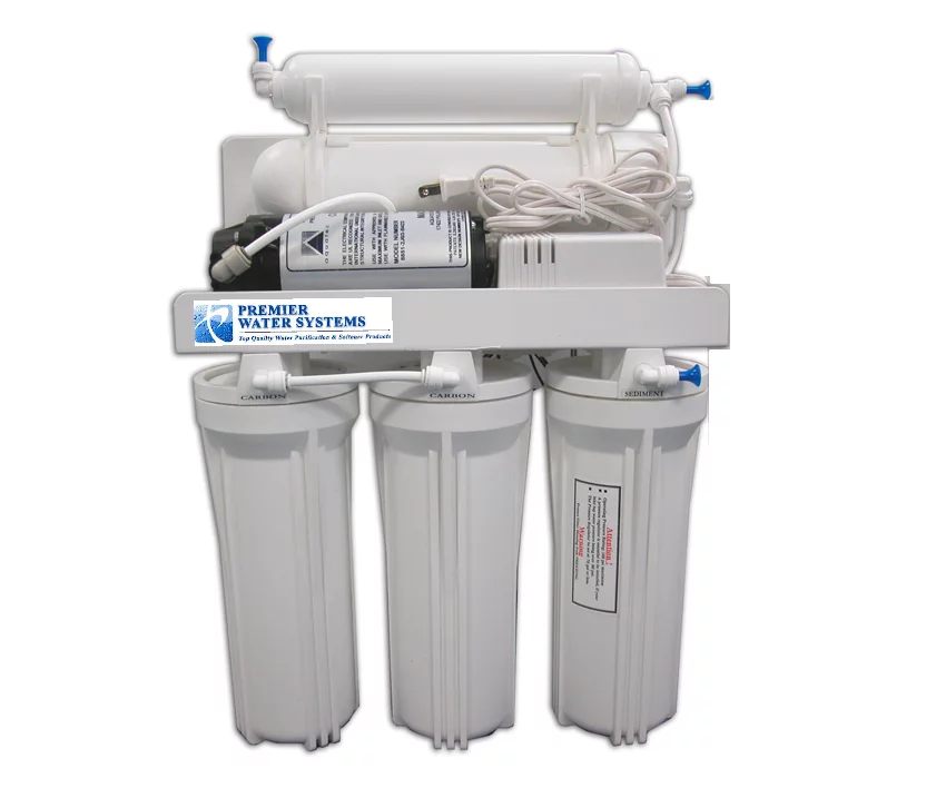 Light Commercial Reverse Osmosis Water System 200 GPD with Booster Pump