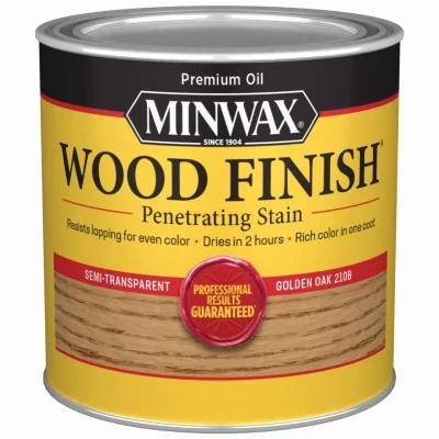 Minwax 1/2 PT Golden Oak Wood Finish, Each