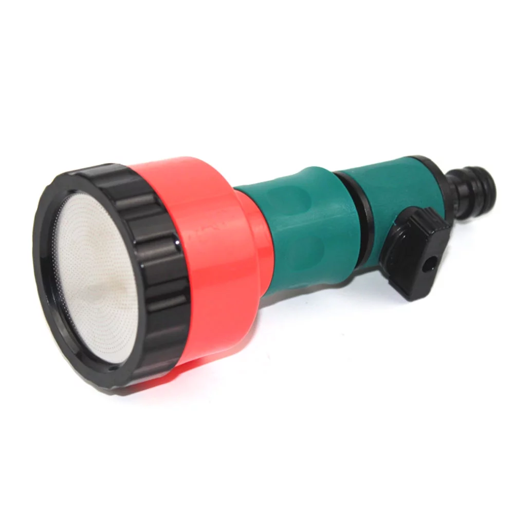 Greenhouse Seedlings Shower Lawn Watering Hose Handheld Sprinkler Straight Nozzle Home Garden Spray Head with Switch