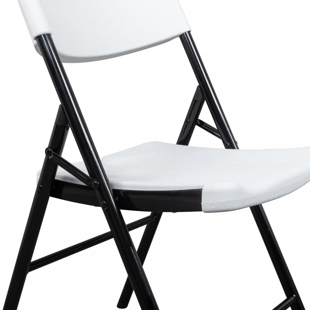YAHAOLHGD Folding Chair Garden Plastic White (18.31 x 21.06 x 32.87)