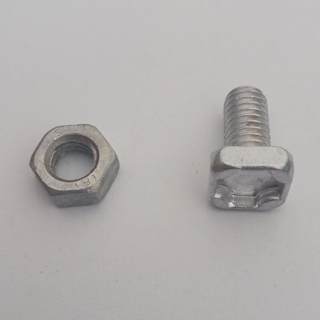45 Pieces Aluminium Alloy Square Head Greenhouse Nuts And Bolts Replacement