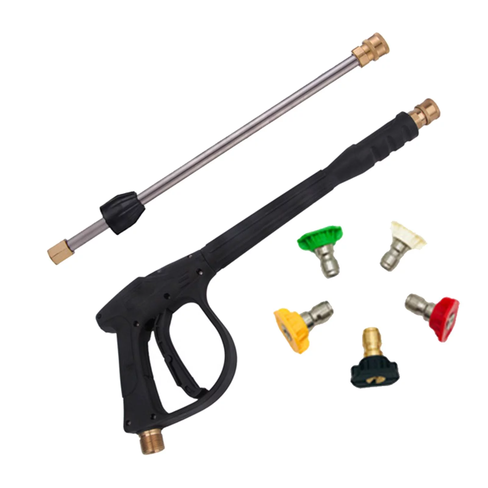 Replacement Pressure Washer with Extension , 2200 PSI, Power Washer with M22-14mm Fitting, 5 Nozzle Tips -