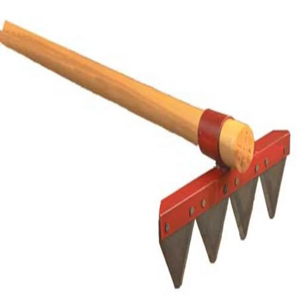 Fire Rake, Straight Handle, 60 In. L