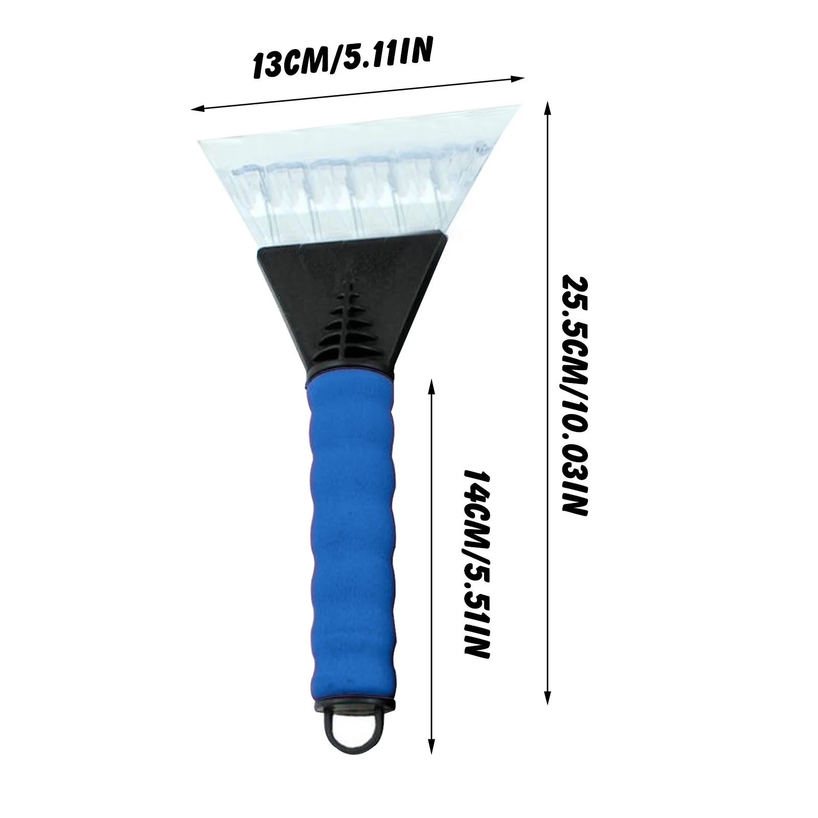 GBSELL Home Clearance Plastic Snow Shovel Ttruck Snow Removal Shovel with Rubber Cover for Ice Scrapin Gifts for Women Men Mom Dad