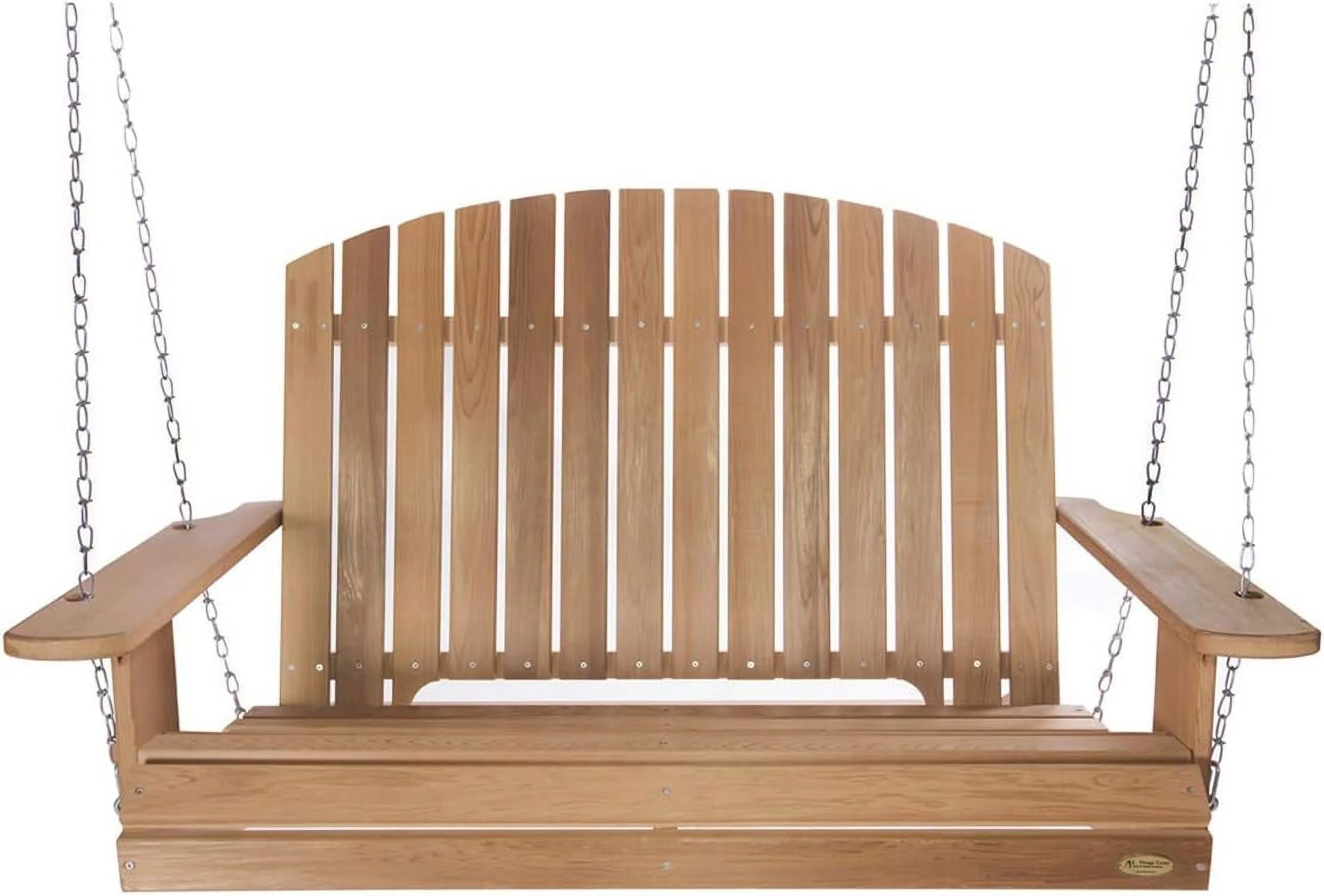 PS50 Adirondack Outdoor Swing | 4-ft  Porch Swing | Unmatched Craftsmanship, Durable Garden Swing | Spacious Seat, Compatible with A-Frame and Pergola Arbor | 52x24x35