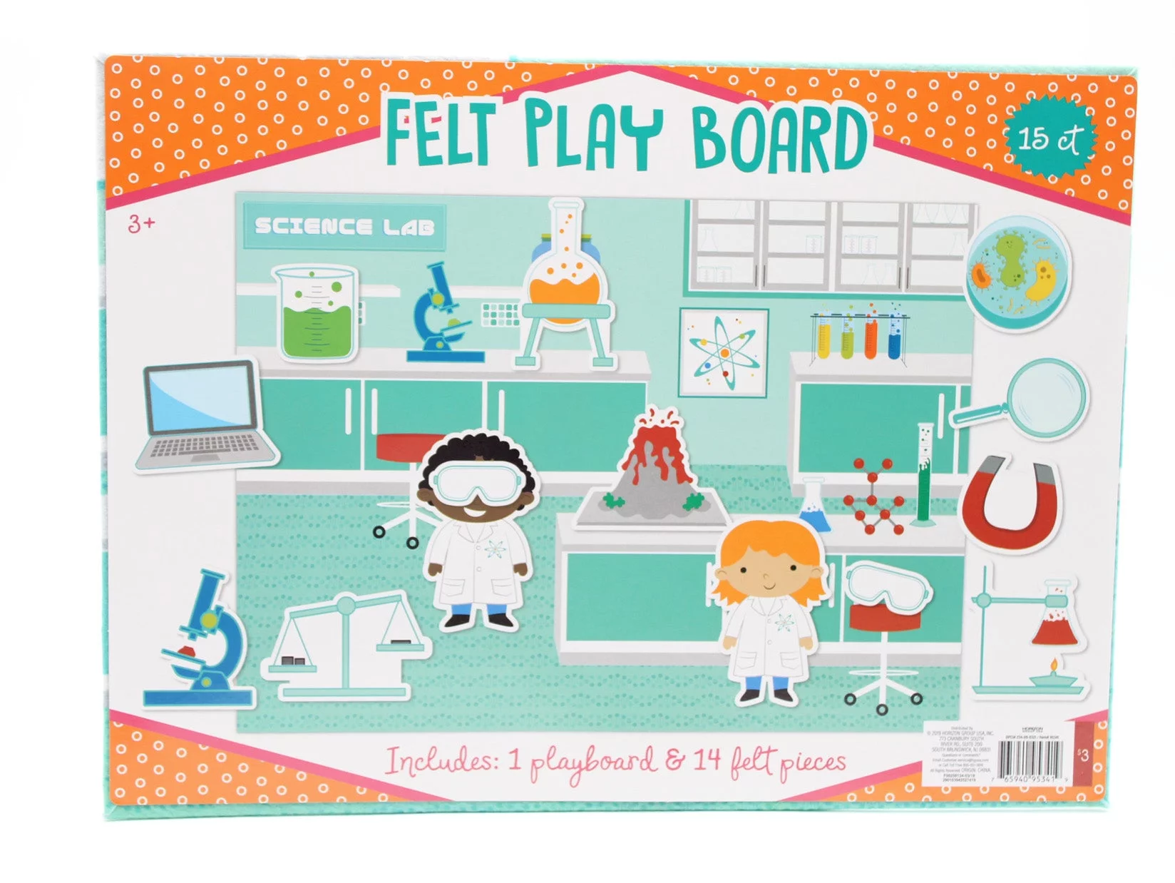 Horizon Group USA Science Lab Felt Play Board