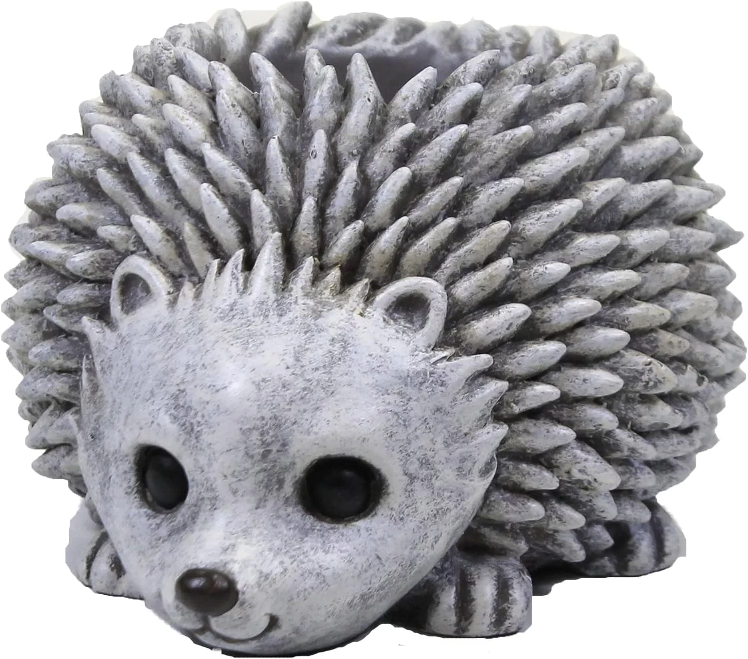 12510 Mini Hedgehog Pudgy Planter, 3-Inches Height, Resin And Stone Mix