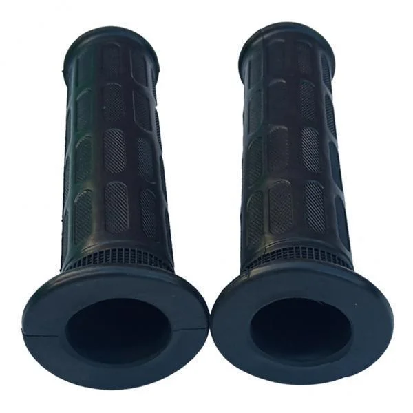 Colaxi 3xRubber Hand Grips Wheelbarrow Handle Grips Tricycle Handlebar Grips Black 3 Pcs