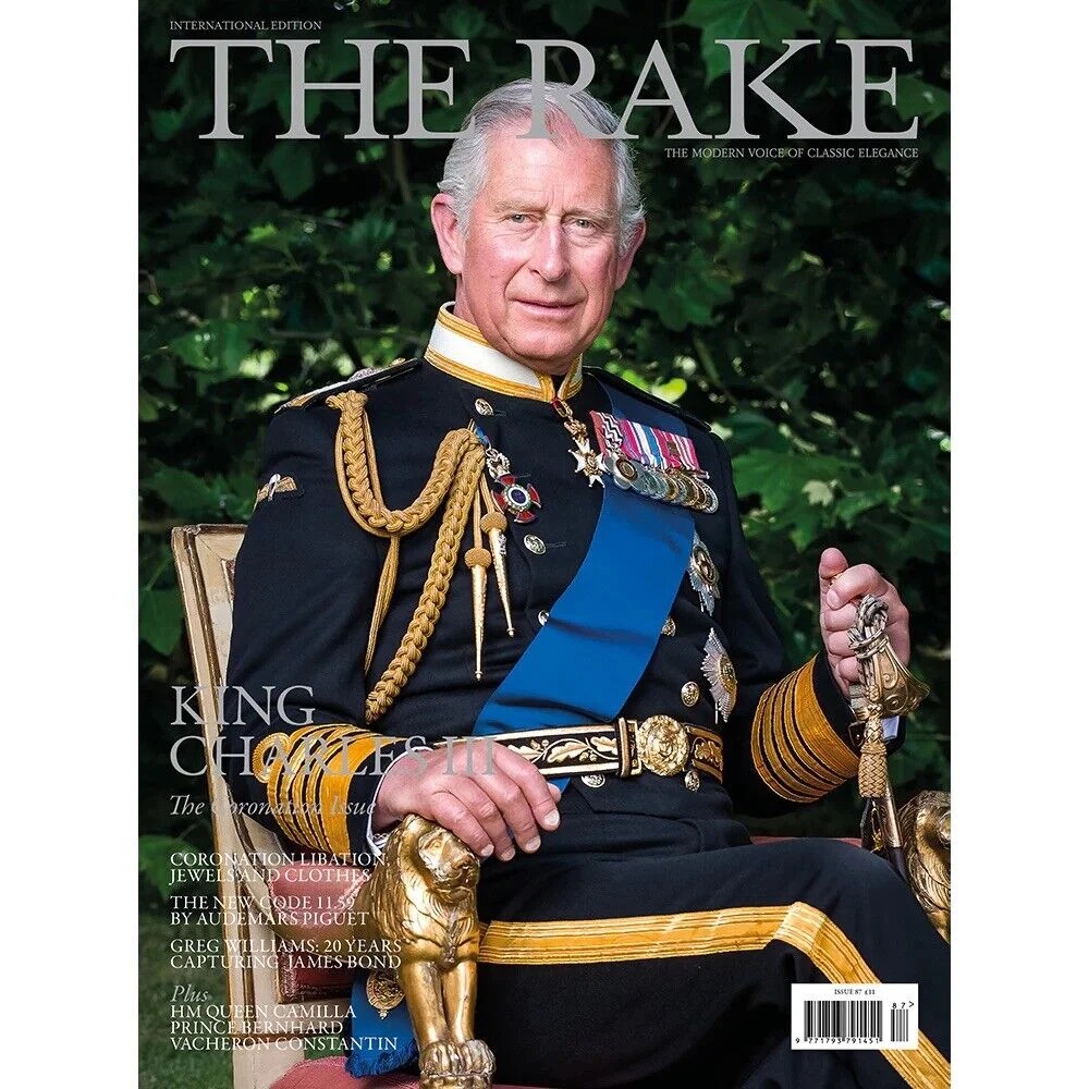 THE RAKE MAGAZINE-ISSUE 87-APRIL/MAY/JUNE 2023-KING CHARLES III-BRAND NEW