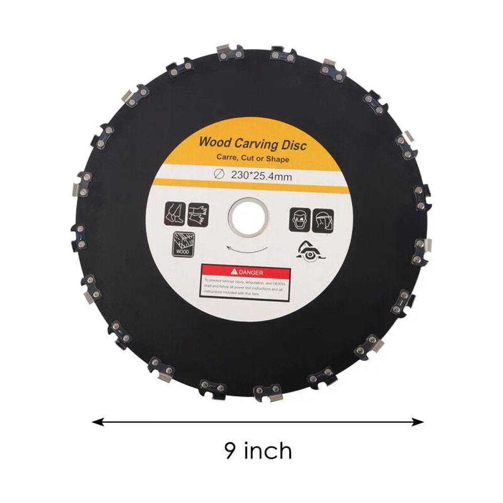 2 PACK 9”Chainsaw Tooth Brush Blades Trimmer Head for Cutter Trimmer USA NEW