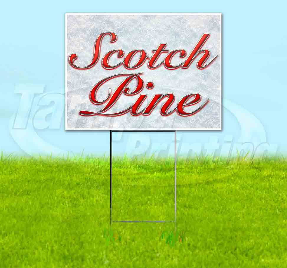 Scotch Pine Red & Chrome (18