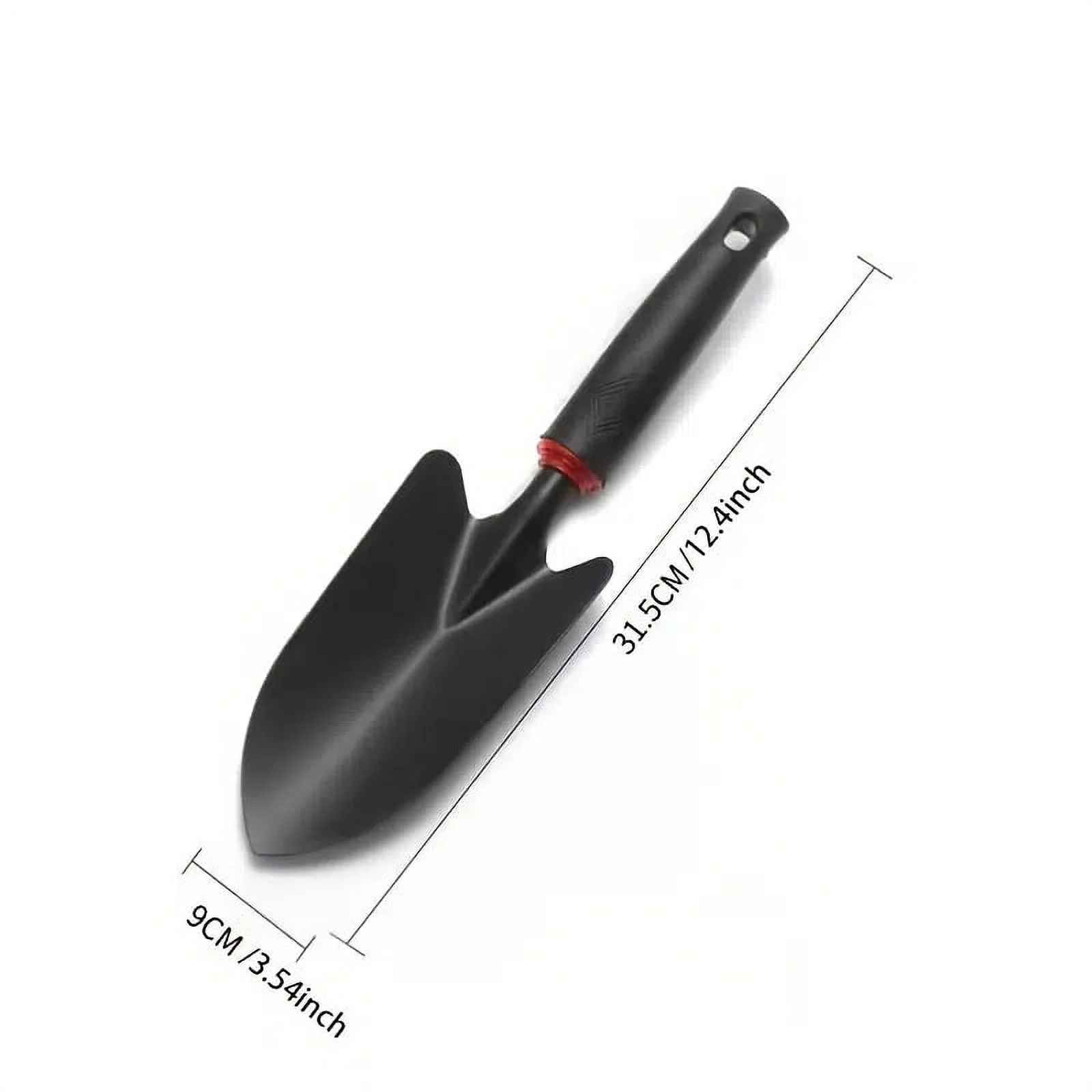 Garden Shovel - Heavy Duty Gardening Hand Trowel, Carbon Steel Garden Trowel with Rubberized Handle, Trowel Garden Tool for Diligent Farmer Soil Planting Digging Transplanting