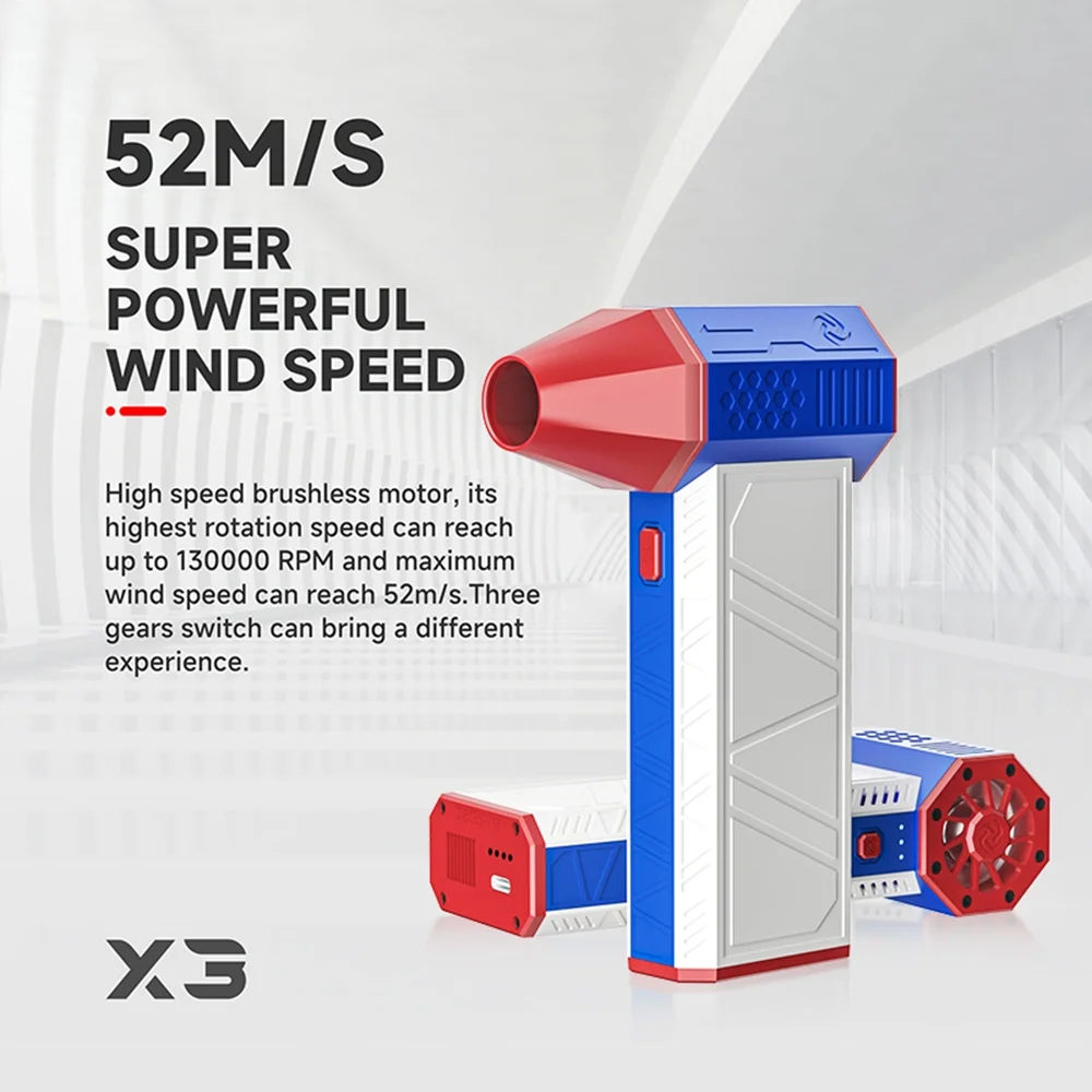 Fan,Super Turbo Fan X3 Super Turbo Fan Blower With 3 Adjustable Blower 130000rpm Turbo Fan Adjustable Handheld Remover 130000rpm With 3 Blower 130000rpm With 3 Adjustable Handheld