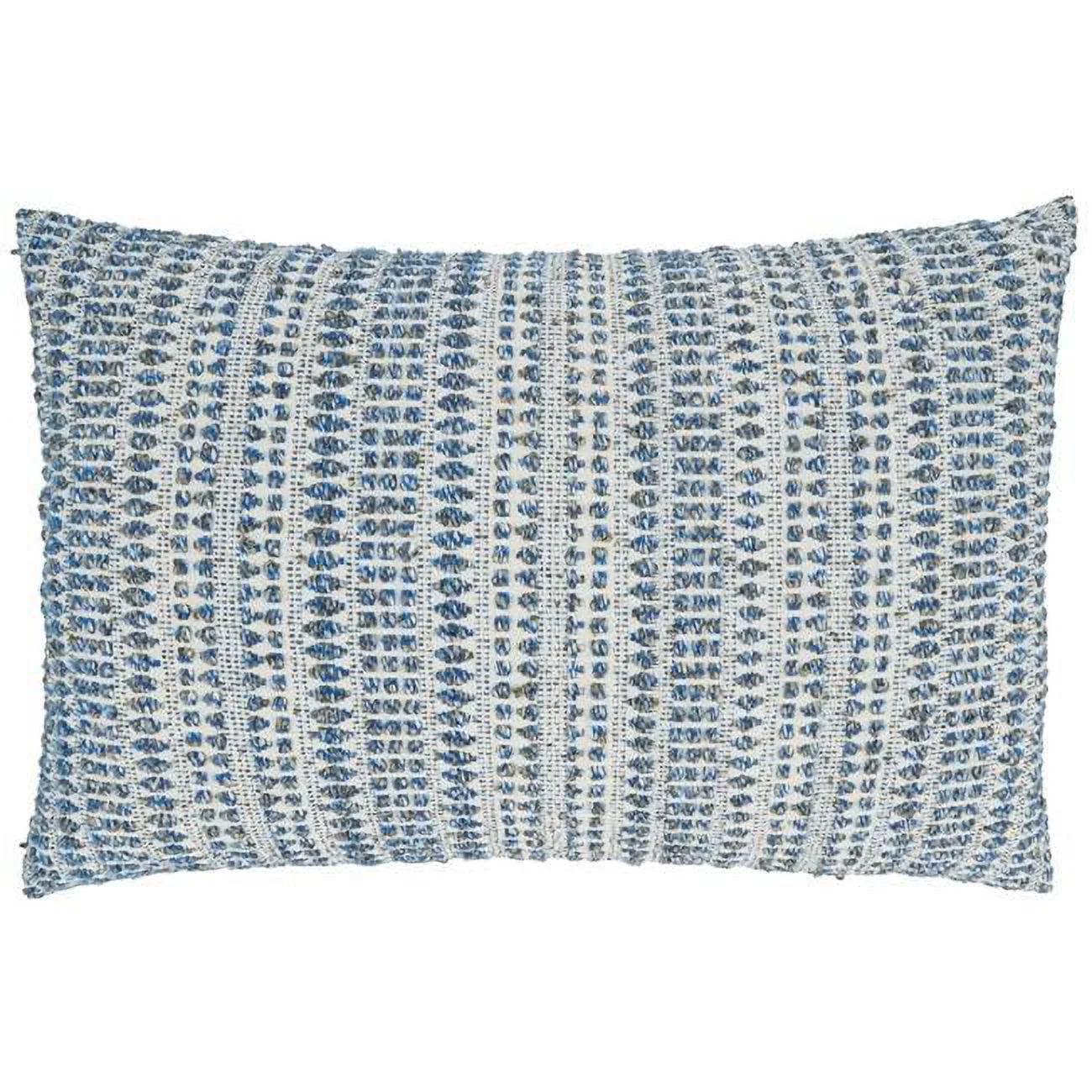 Saro Lifestyle Woven Line Poly Filled Throw Pillow