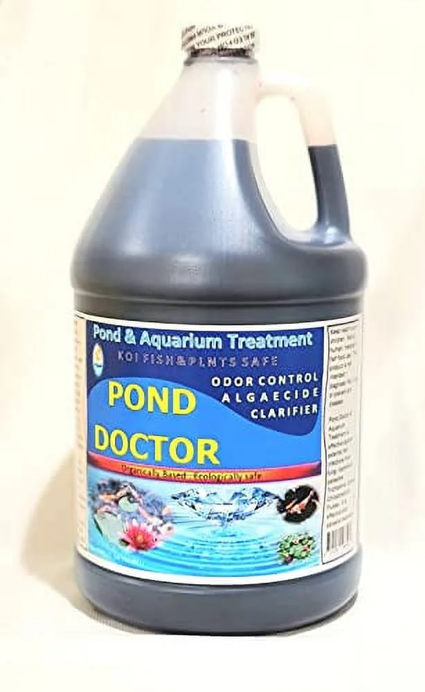 Pond & Aquarium Potassium Permanganate Solution/Clarifier/KOI Fish and Plants Safe/Same Day Ship / 128 OZ / 1 GAL