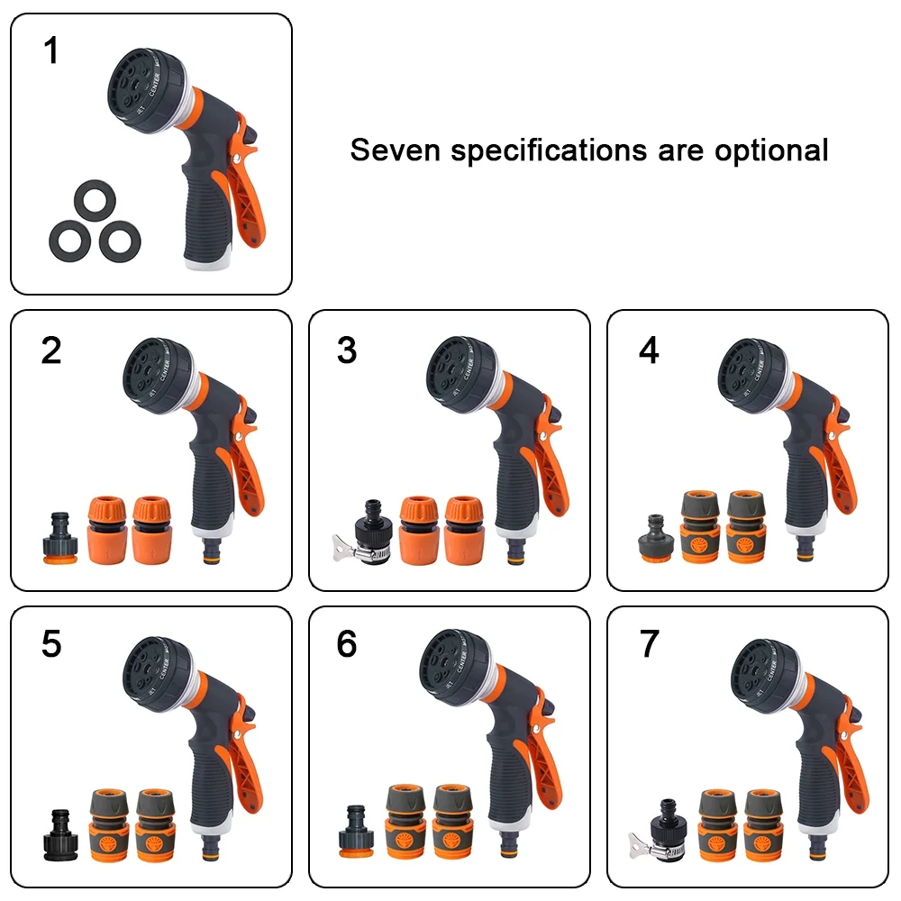 Sprinkler,Water Pressure Sprayer Car Water Sprinkler With 8 Sprayer Sprinkler With Pressure Sprayer Sprinkler With 8 Modes 8 Modes Car Qisuo Buzhi Eryue