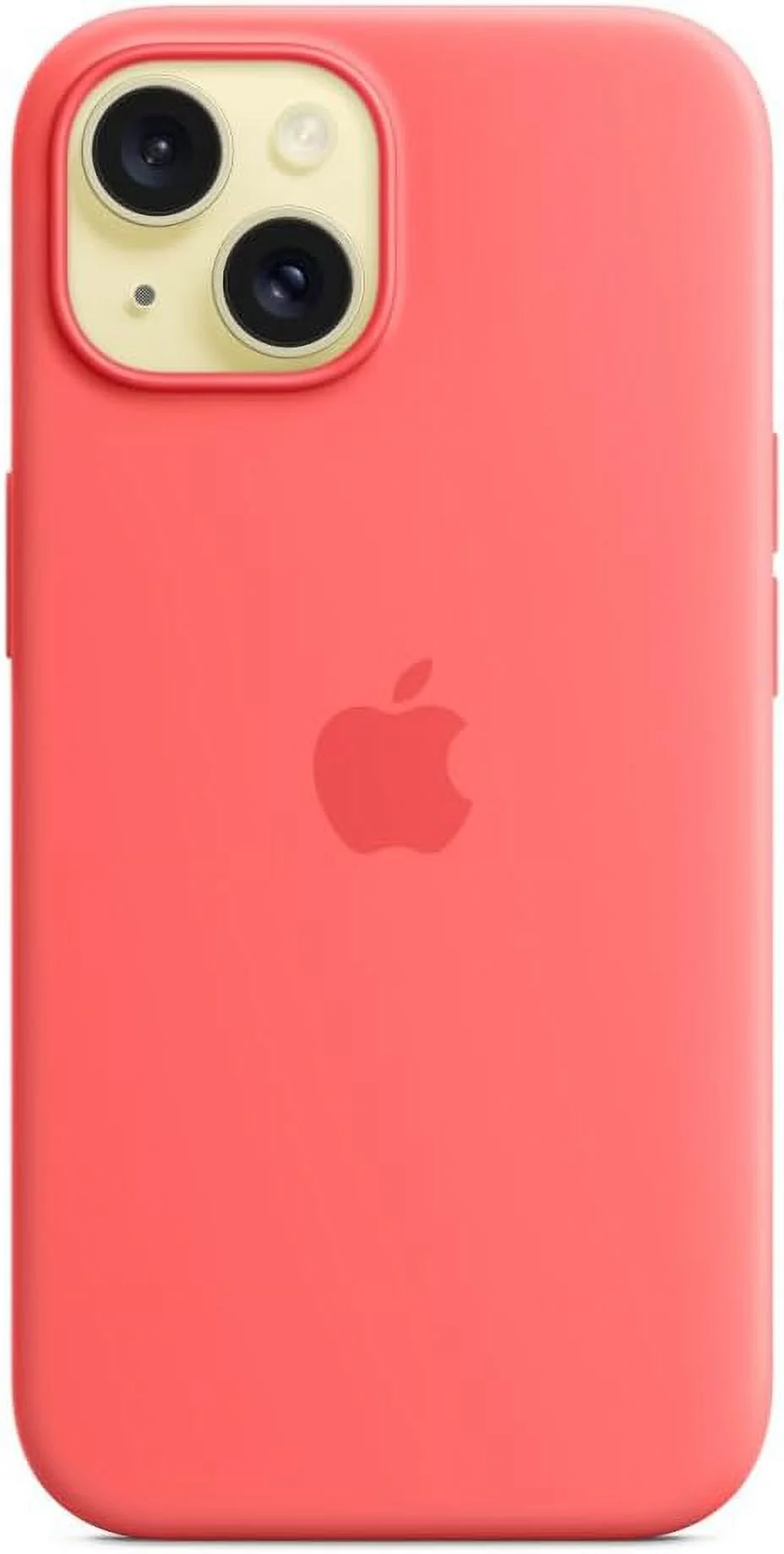iPhone 15 Silicone Case with MagSafe - Guava