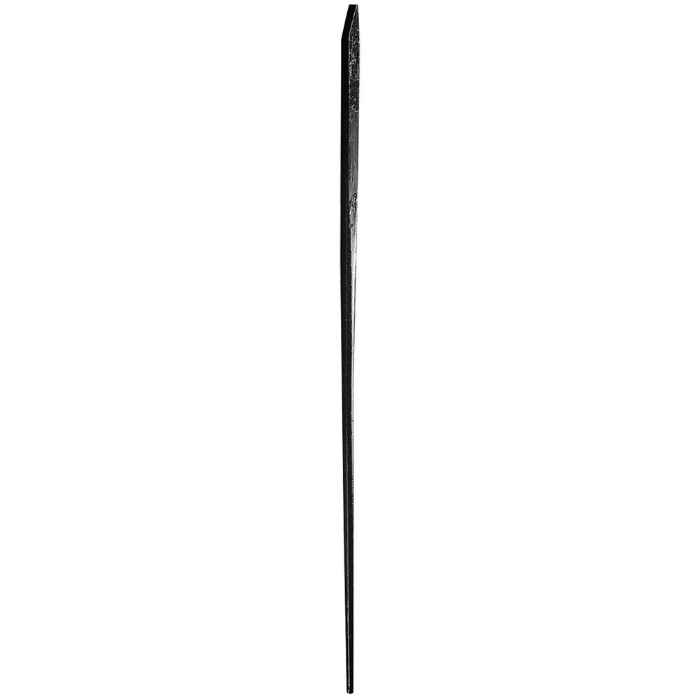 True Temper 1160100 60-inch Pinch Point Tapered Handle Steel Crow Bar, Black