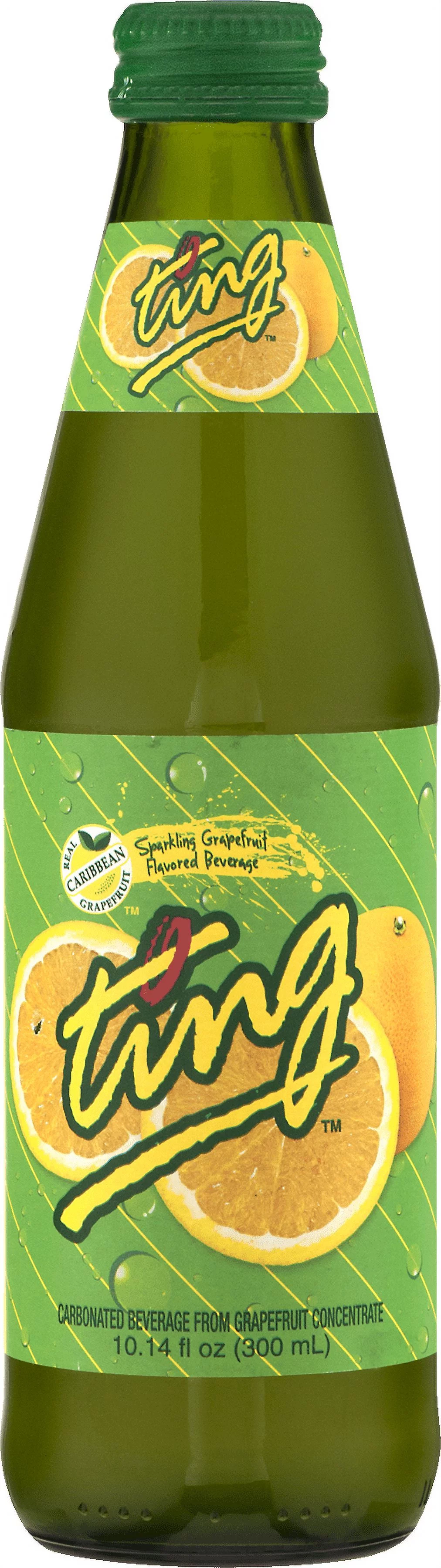 D&G Ting Carbonated Grapefruit Beverage, 9.6 oz
