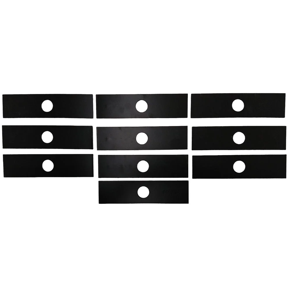 Proven Part 10 Pack Edger Blades 8X2 - 1 In Center Hole