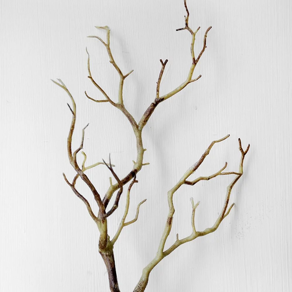 Wedding Antlers Shape Foliage Crafts Furniture Branches Party Supplies Simulation Home Decoration Artificial Plant Christmas Tree Branch Artificial Decorations COFFEE