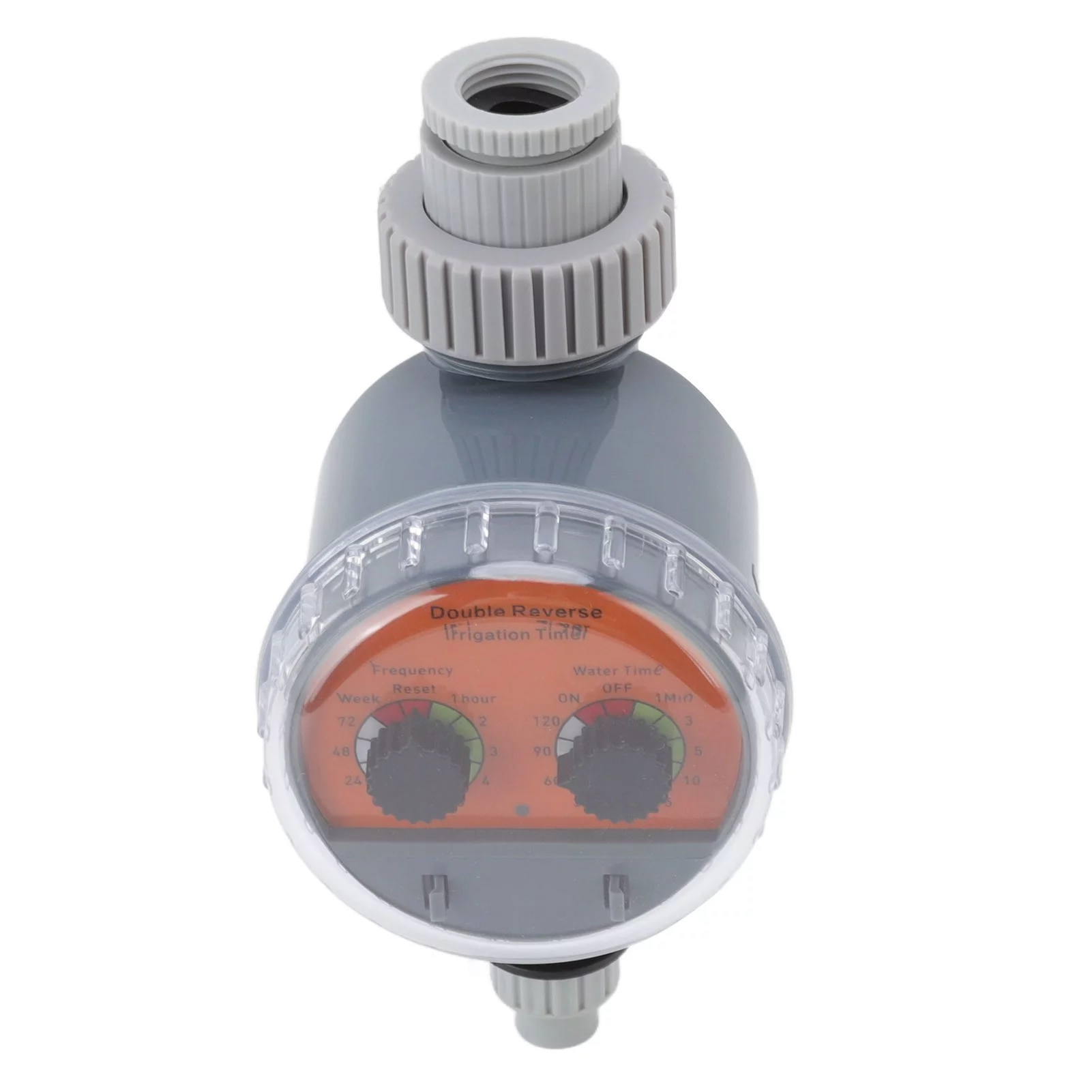 Irrigation Controller Irrigation Timer Dual Dial Ball Valve IP67 Waterproof Automatic Pressure Free Irrigation Timer for Courtyards Balconies
