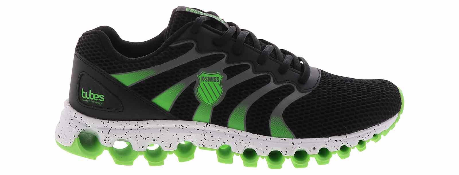 K-Swiss Tubes Comfort 200 Athletic Shoe Black | 07112-035