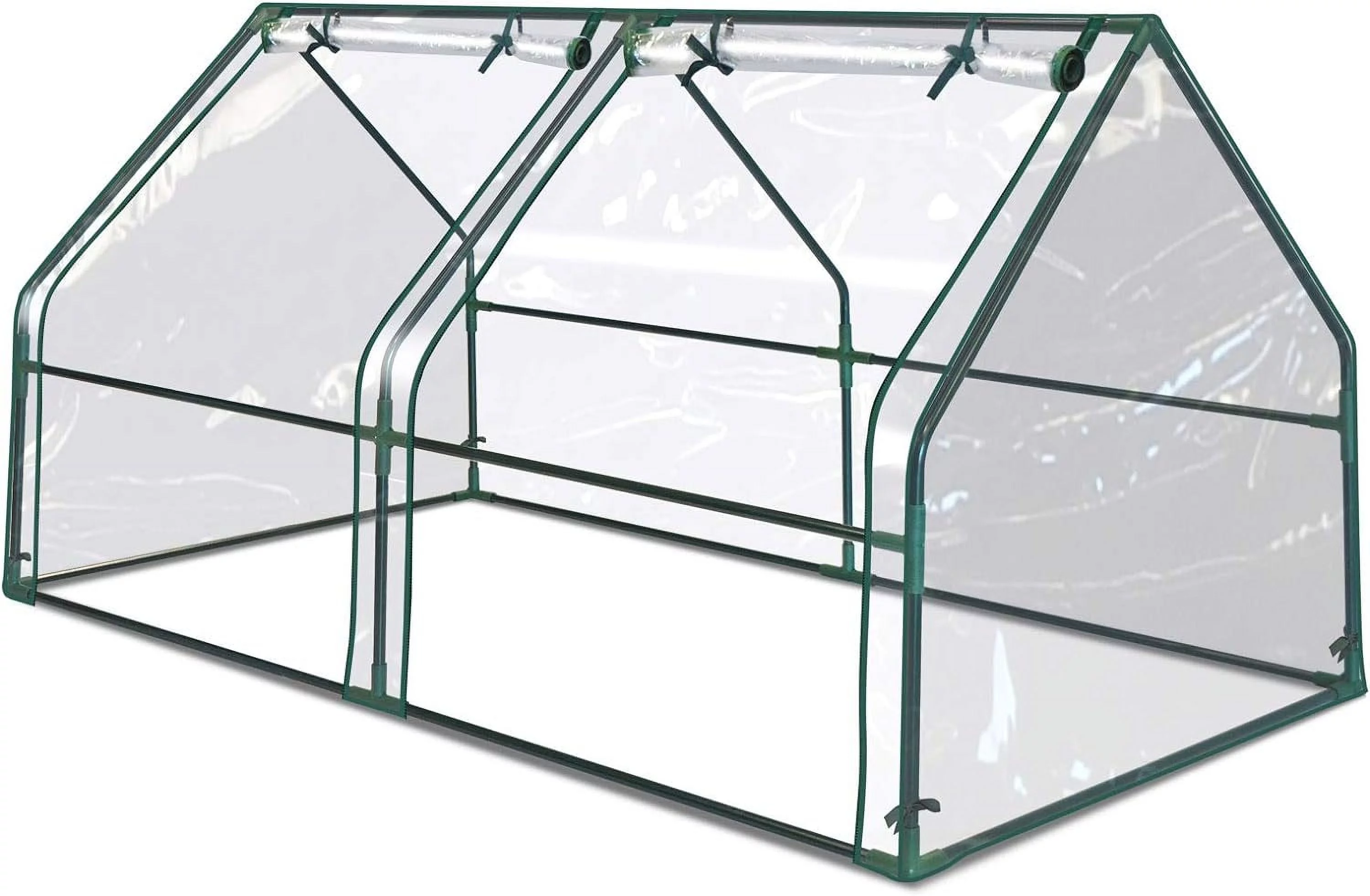 Portable Mini Greenhouse Small Garden Greenhouse For Plants/Flowers/Vegetables (3'X6'x3')