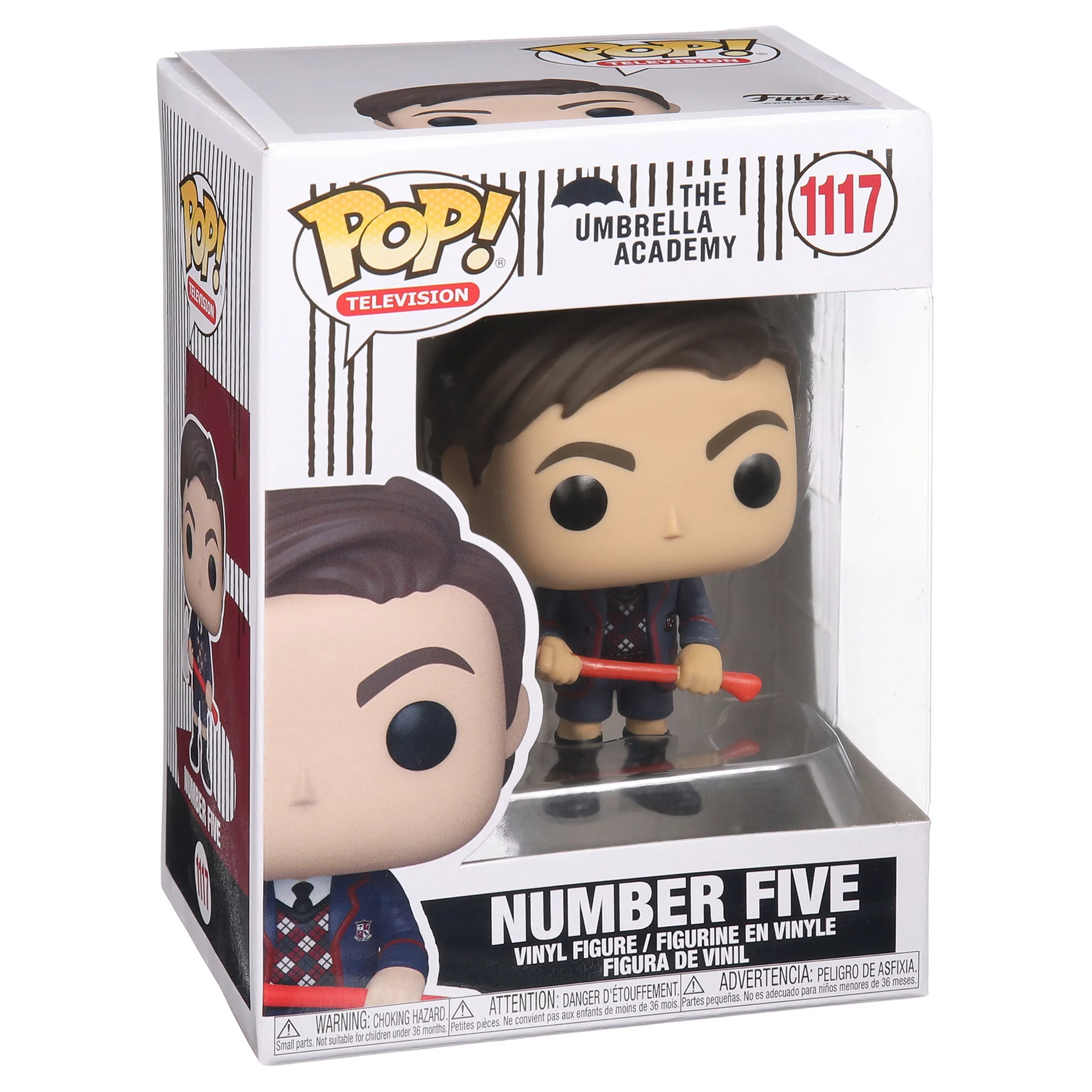 Funko POP TV: Umbrella Academy - Number 5 Collectible Vinyl Figure