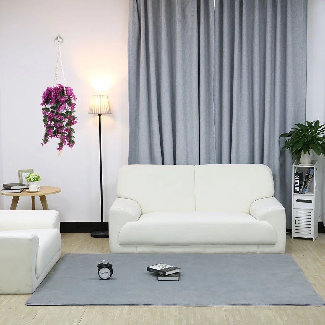 Macrame Plant Hanger Holder Wall-mounted Rope Hanging 39.4 Inch Length 2 Pcs