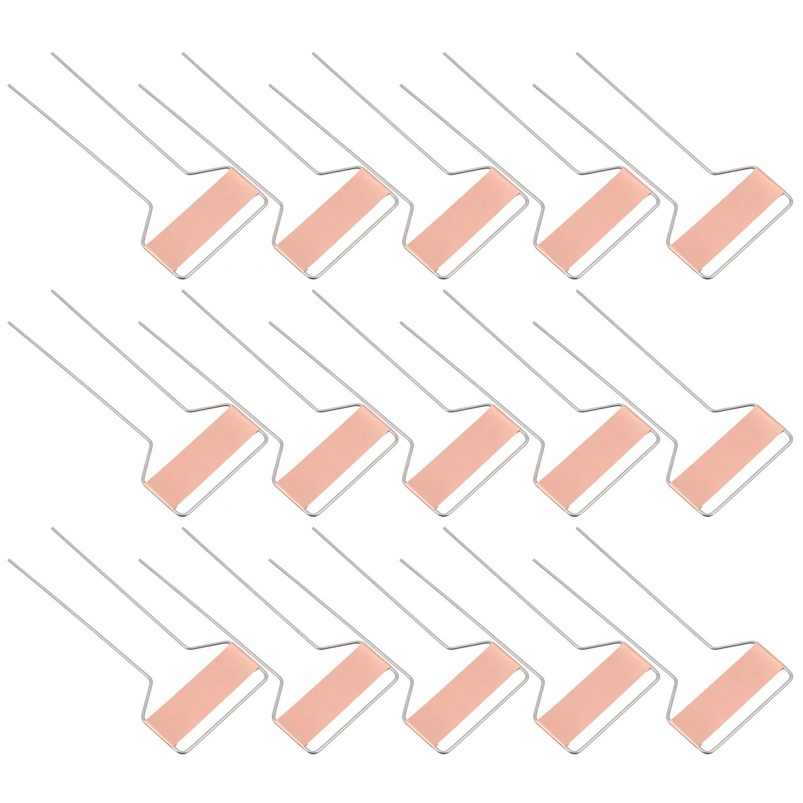 15 Pcs Plant Label Name Tags Gardening Pot Labels Flower Cheese Outdoor Baby Copper