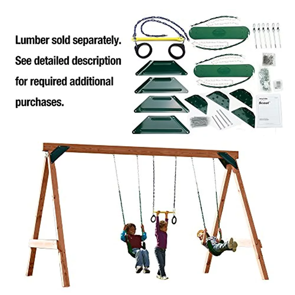 Scout Custom DIY Play Set Hardware Kit (wood not included)