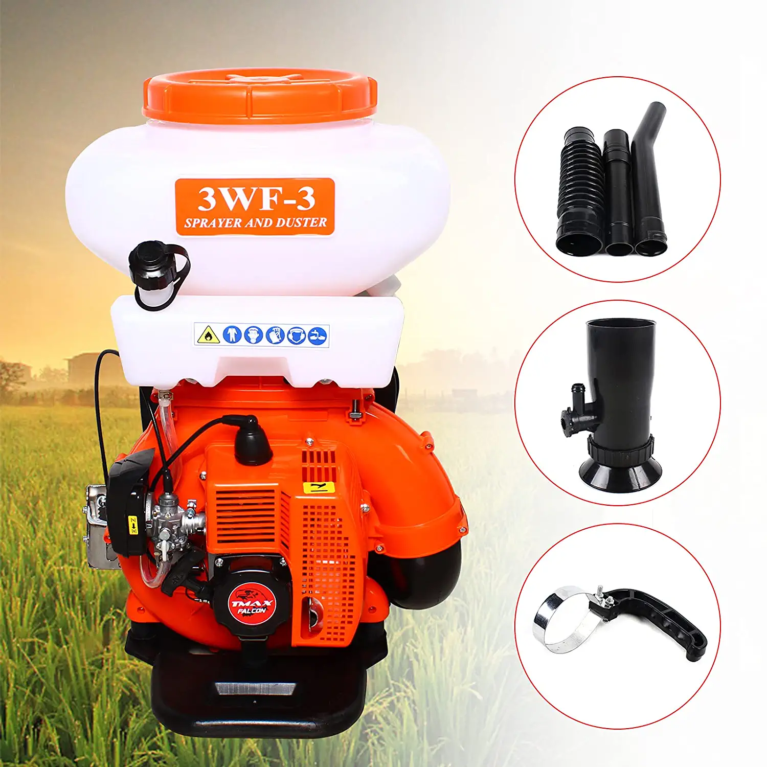 MONIPA 14 L Large Capacity Spray Dusting Machine 3 Sprayer and Duster Agricultural Fertilizer Sprayer Agricultural Fertilization