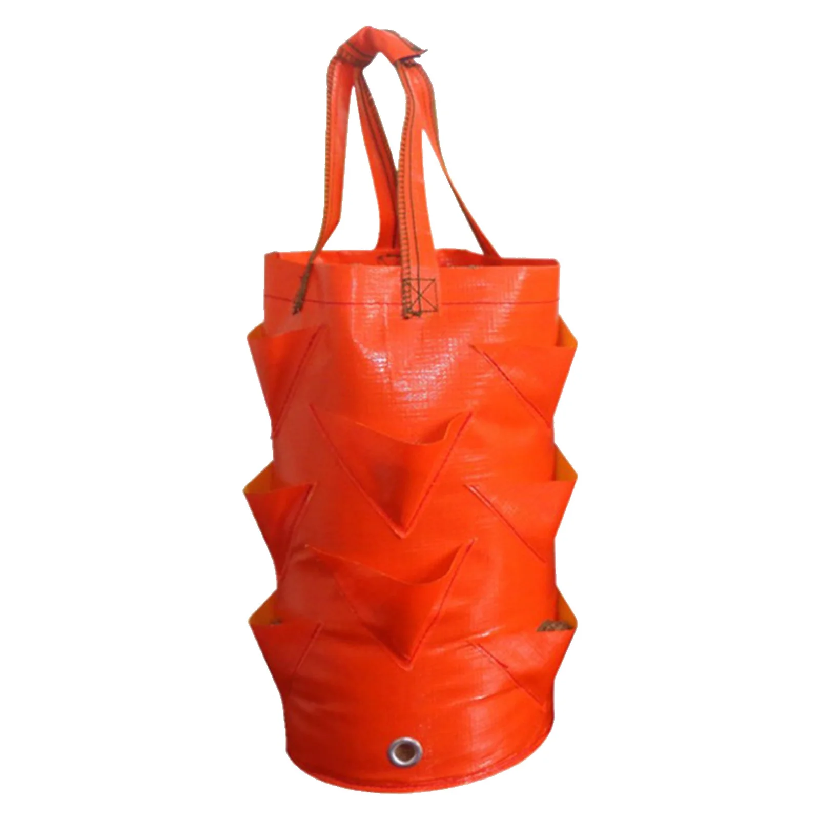 TIIFSWHS 3 Gallon Strawberry Bag PE Strawberry Bag Color Bag Gardening Seedling Bag DIY Strawberry Planter PE Cloth Container Bag Thicken 6 Starting Trays 72 Plug Tray Grass Sunny