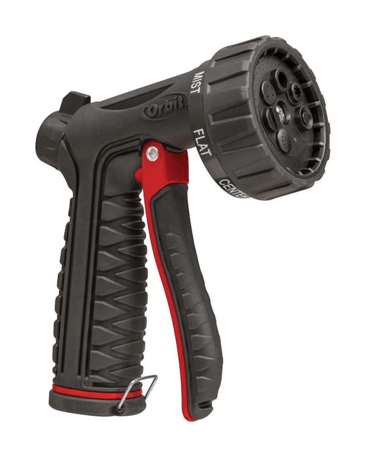 1 Pc, Orbit Pro Flo 7 Pattern Metal Hose Nozzle