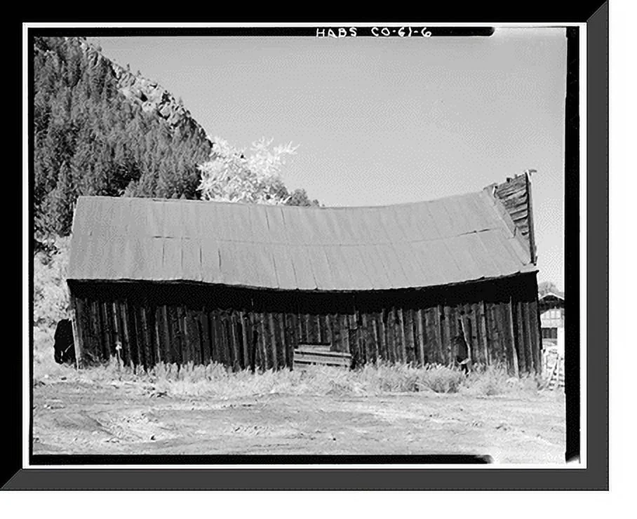 Historic Framed Print, Aspen Lumber Company Building, 100 West Cooper Street, Aspen, Pitkin County, CO - 6, 17-7/8