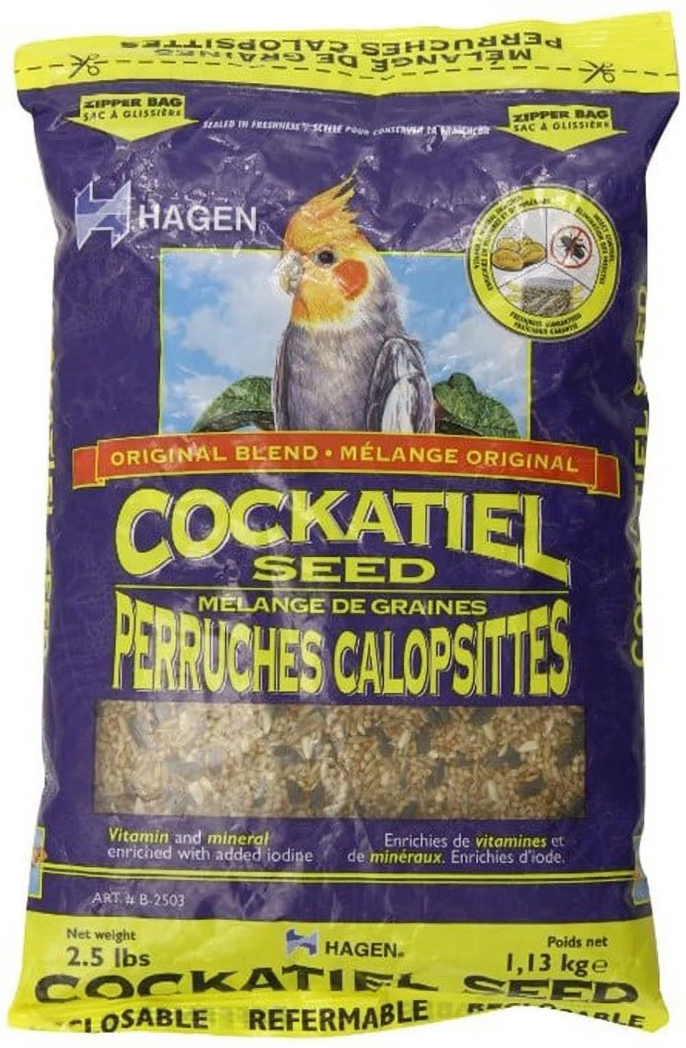 Hagen Cockatiel Staple VME Seed 1.13 kg (2.5 lb)