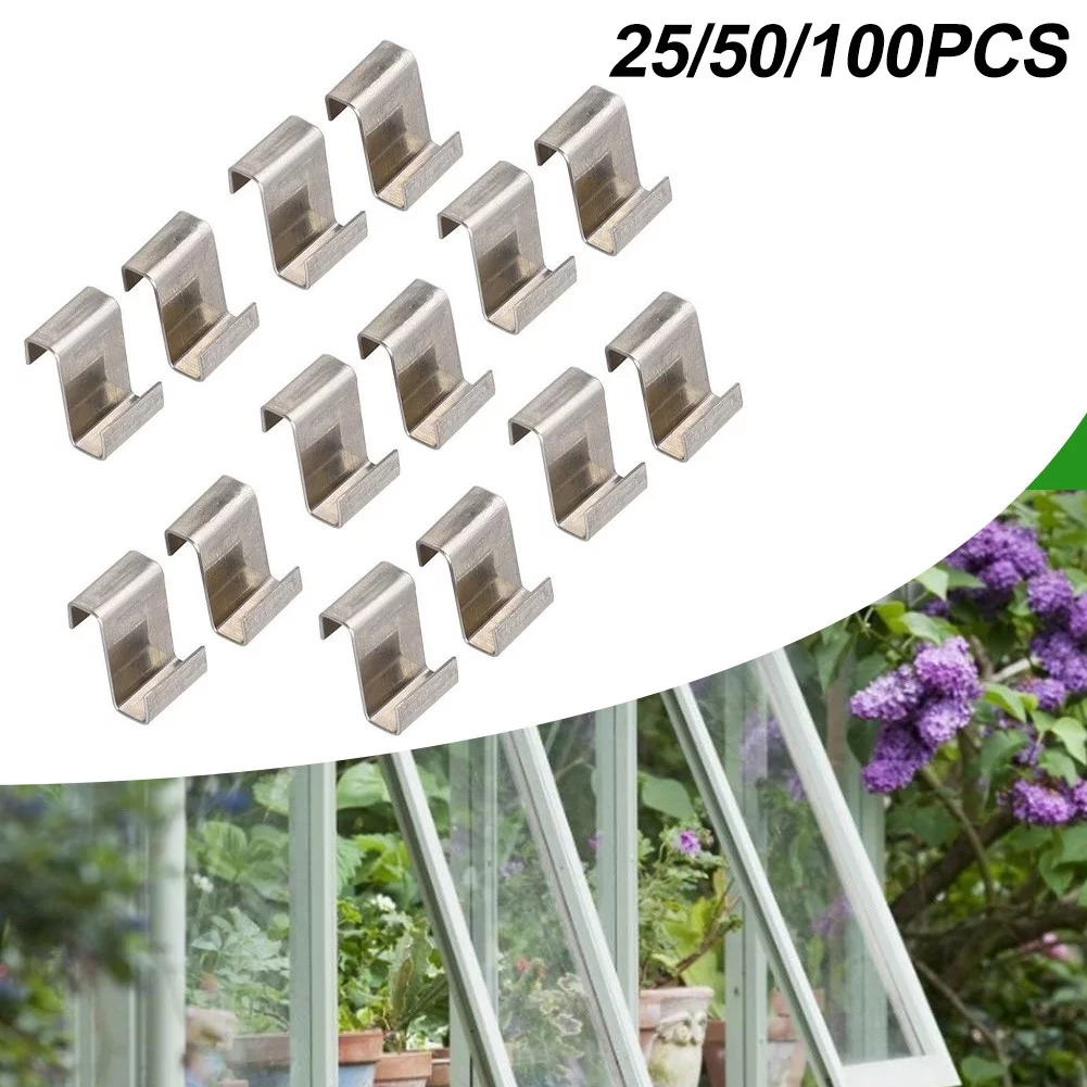 Greenhouse Glazing Clips Z Glass Clips Spring Wire Spares Choose QTY